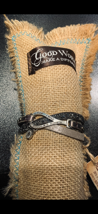 Good Works- Thin Wrap Bracelet