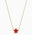 Gold Bright Red Drusy