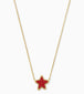 Gold Bright Red Drusy