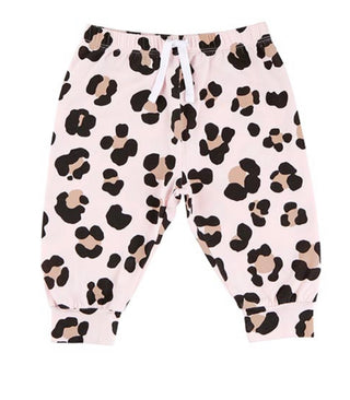 Drawstring Pants - Cheetah
