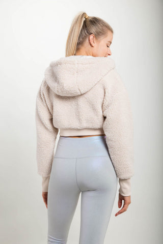 Your Favorite Sherpa Hooded Jacket