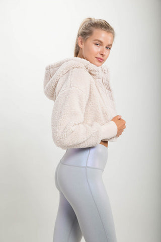 Your Favorite Sherpa Hooded Jacket