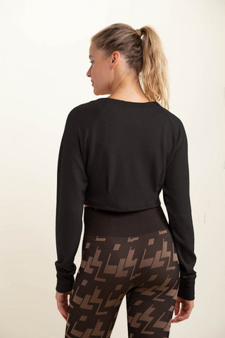 Maru Cropped Long-Sleeve