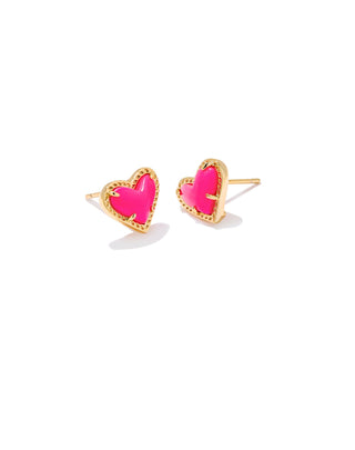 Ari Heart Stud Earrings