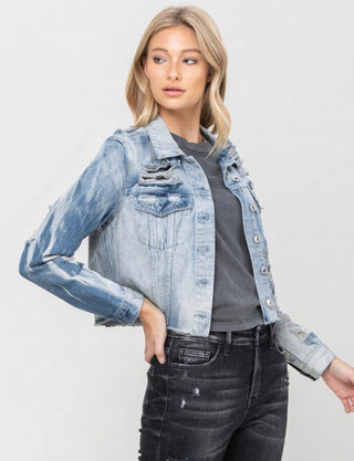 Rigid Classic Crop Jean Jacket