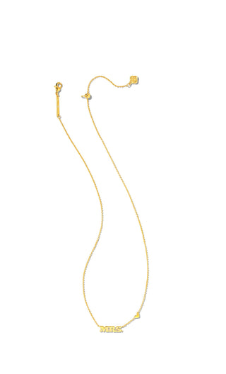 Mrs. Pendant Necklace