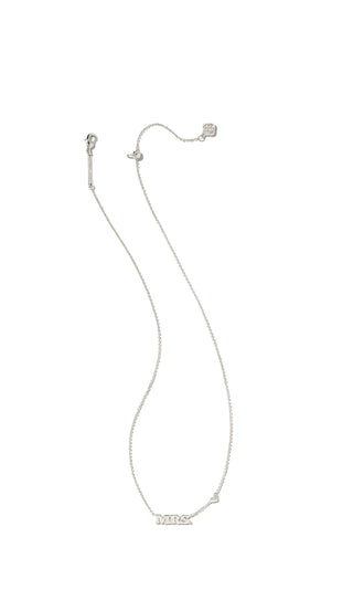 Mrs. Pendant Necklace