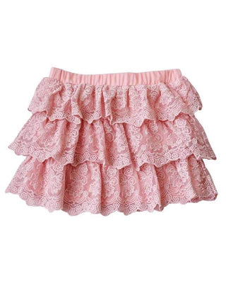 Tiered Lace Skirt