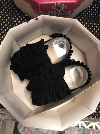 Handmade Heirloom Barefoot Baby Sandals