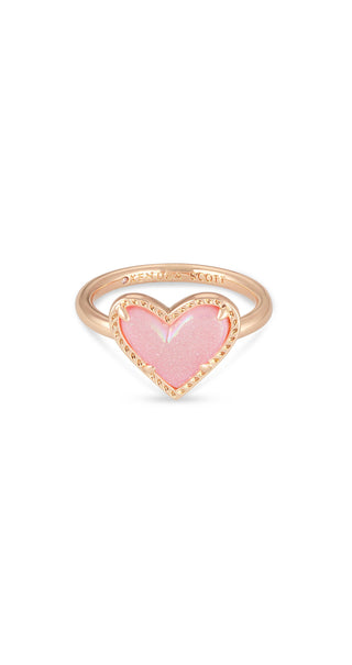 Ari Heart Band Ring