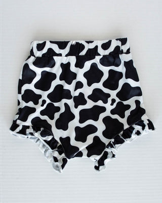 Belle High-Waist Bloomers - Cow print