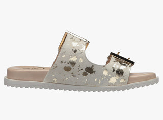 Hey Pony White Sandals