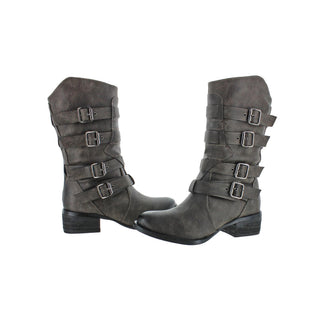 On Fleek Faux Leather Boots