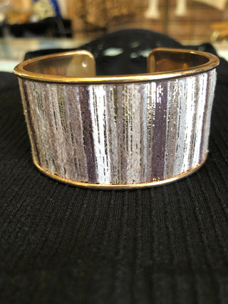 Striped Cuff Bracelet